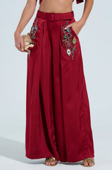 GREATEST ONE YET TROUSER IN RED