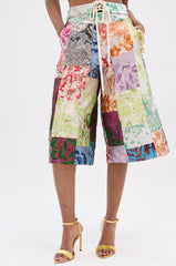 MIXED FEELINGS BROCADE BERMUDA SHORT