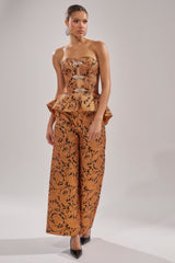 AWAY FROM ME BROCADE TROUSER