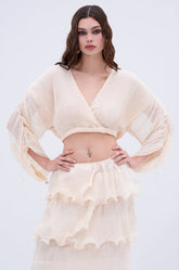 RUFFLE HEAVEN BLOUSE