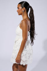 ARIANA LACE MINI DRESS