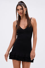 RUFFLE QUEEN MINI DRESS