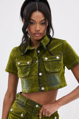 CAN'T STOP LOOKING BUTTON DOWN TOP