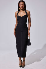 LOVELY DAYS BANDAGE MIDI DRESS