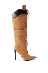 ANNAMARIE BROWN STILETTO BOOT