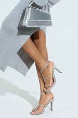 AZALEA WANG AVENA TAUPE PU SANDAL