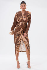 LOTS OF LOVE TO GIVE MIDI DRESS