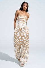 LOTS OF LOVE SATIN PALAZZO PANT