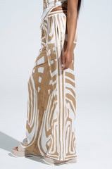 LOTS OF LOVE SATIN PALAZZO PANT