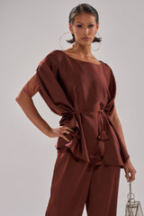 HIGH SOCIETY BLOUSE