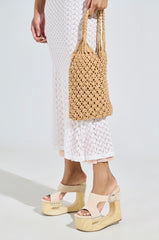 AZALEA WANG COPSE BEIGE SANDAL