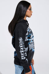DIAMOND RUSH HOODED SWEATSHIRT