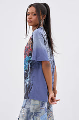 IRREVERENT OVERSIZED GRAPHIC TEE