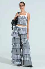 NO PHOTOS PLEASE PLAID PANT