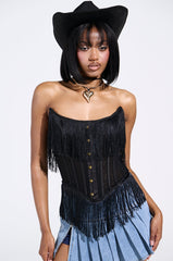 FLAPPER GIRL CORSET TOP