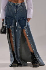 CAME INTO MY LIFE RELAXED DENIM