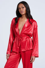 HOLD ONTO ME TIE FRONT BLOUSE