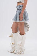 MIXED VIBES MINI SKIRT
