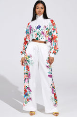 FULL BLOOM STRAIGHT LEG TROUSERS