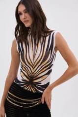 PRIMAL SPIRIT SLEEVELESS MESH TOP