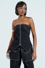 BOUNDLESS ZIP UP CORSET
