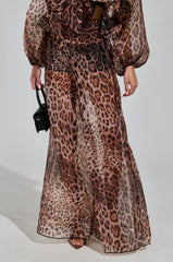 CHEETAH GIRL PALAZZO PANT