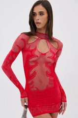 HOT DAMN SEAMLESS MINI DRESS