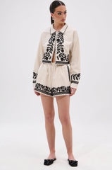 FOREVER AND EVER FLORAL SHORT