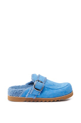 AZALEA WANG SIMAH BLUE SLIPPER CLOG