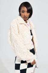 FLORA TEXTURED BOMBER