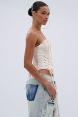 LETS GET ROWDY LACE UP CORSET