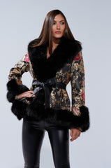 KENZY LUXE FUR TRIM MOTO