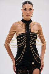 CHAINS DRIP BODYSUIT