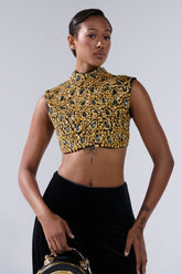 GOLDEN GLAM BLOUSE