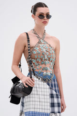 HIGH END RODEO TURQUOISE STONE TOP