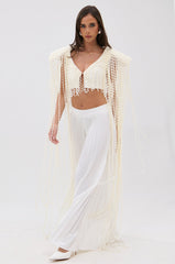 PEARL HEAVEN BEADED TOP
