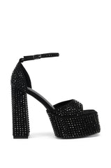 AZALEA WANG WILMORE BLACK SANDAL
