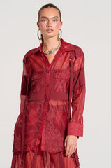 CELINE BUTTON DOWN SHIRT