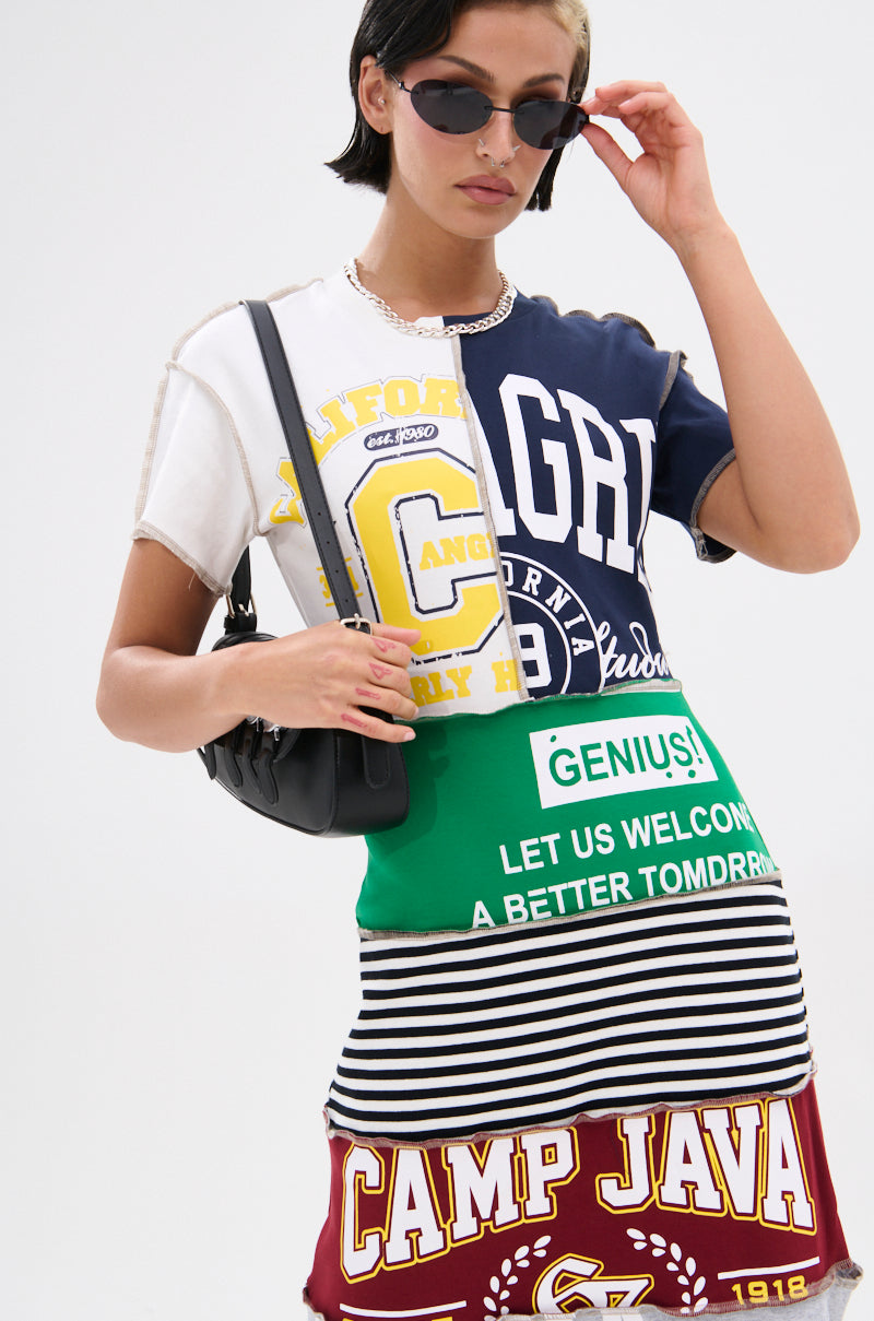 COOL GIRL ENERGY TSHIRT MAXI DRESS