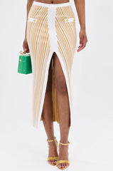 LIFE IS GOOD MAXI SKIRT