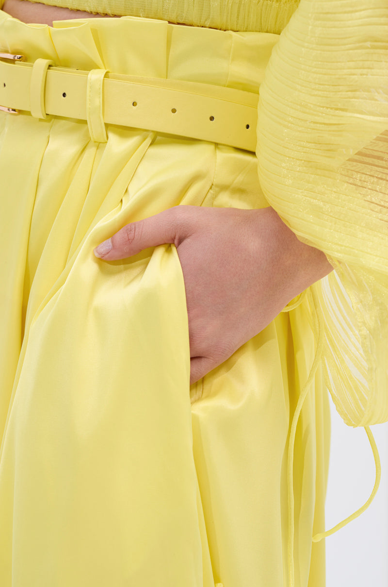 FEELING WILD BELTED BALLOON PANT