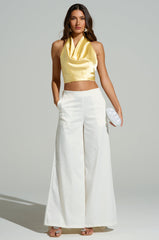LOOK AT ME GO WHITE TROUSER