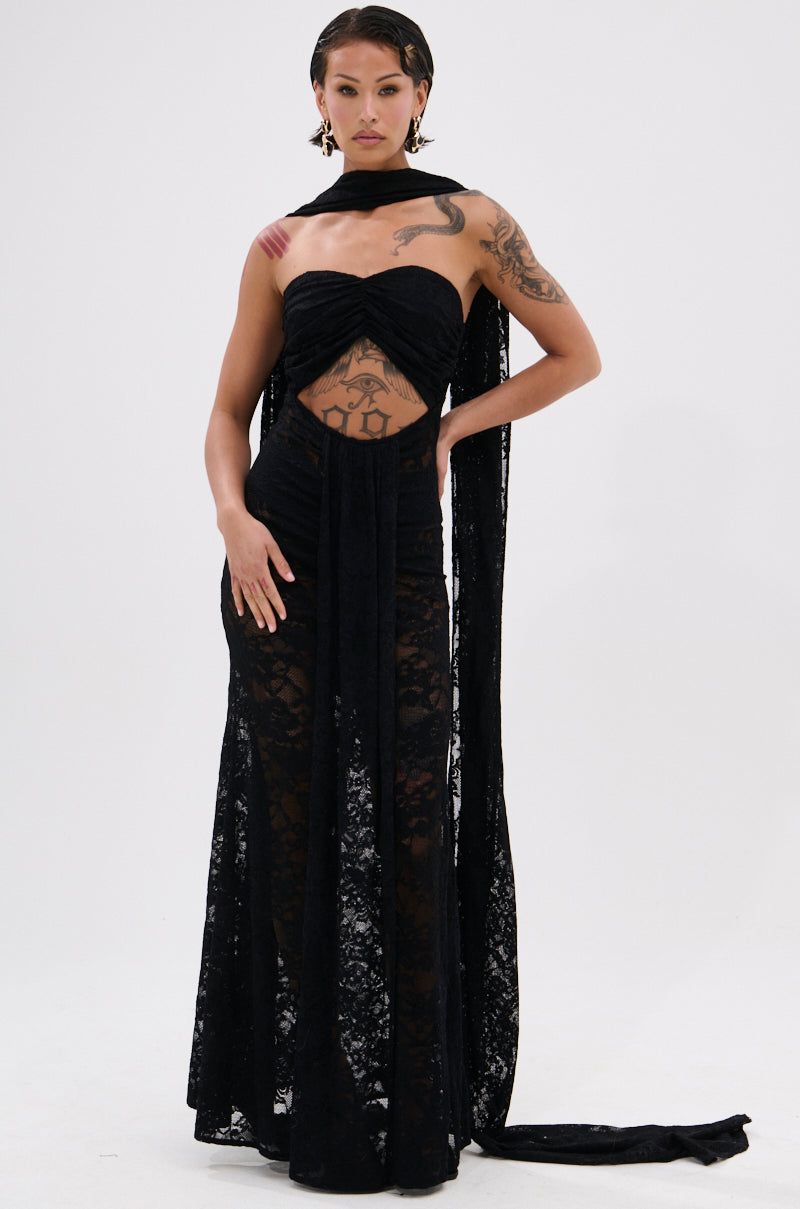 READY FOR A NIGHT OUT LACE MAXI DRESS