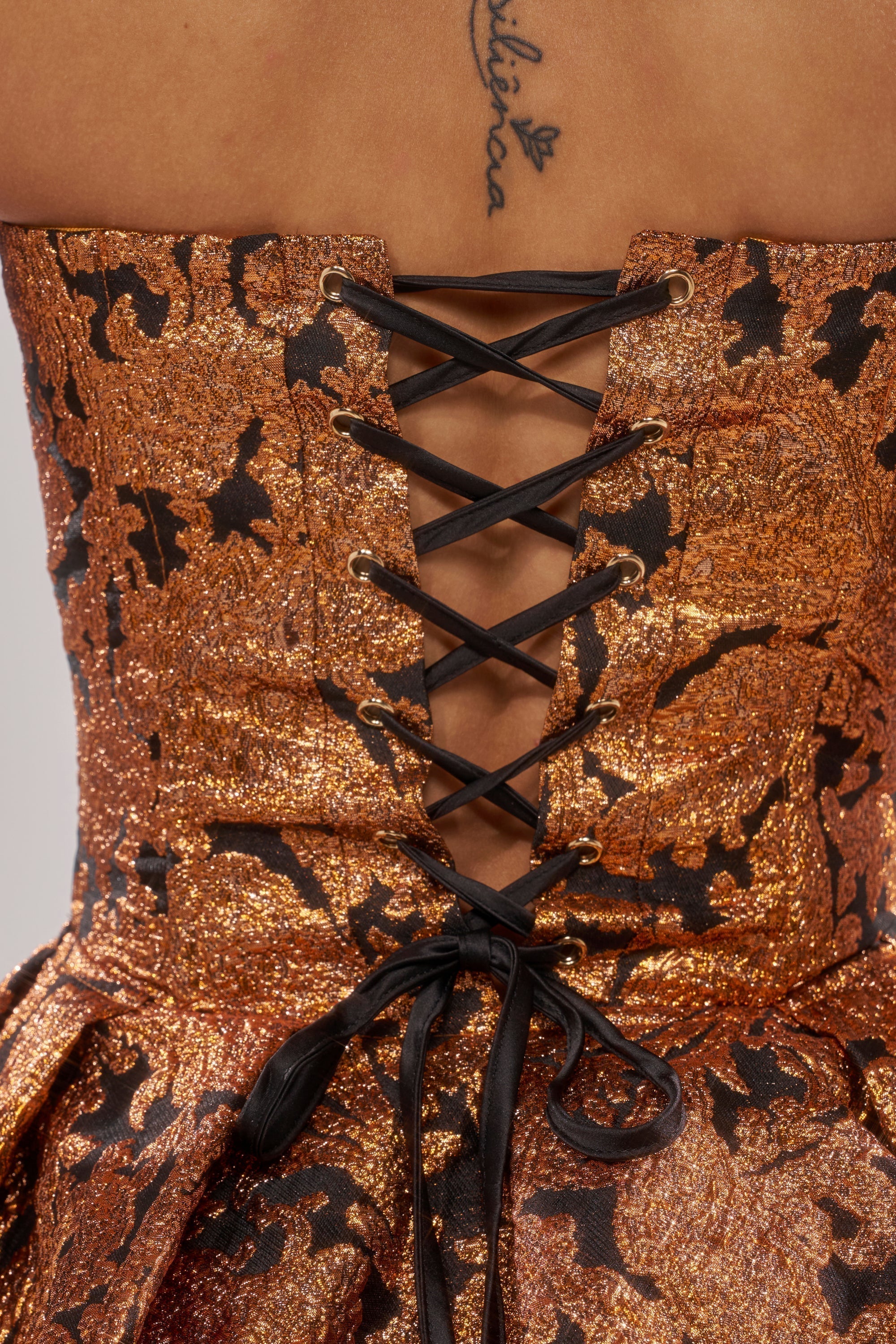 AWAY FROM ME BROCADE CORSET