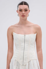 DAISY DOVE JACQUARD CORSET