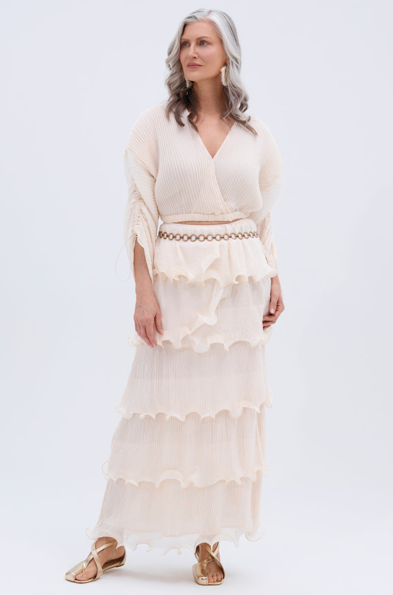 RUFFLE HEAVEN BLOUSE