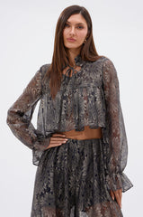 BEST GUEST LACE CROP BLOUSE