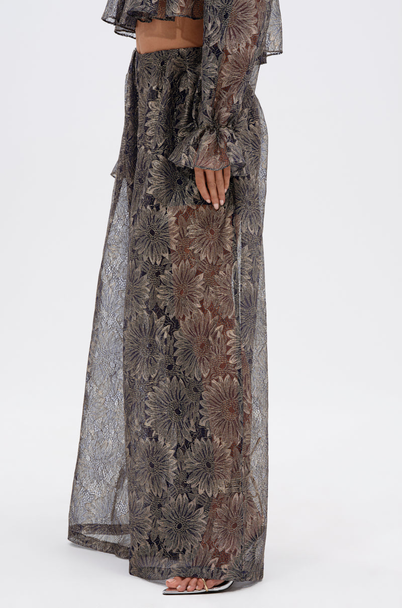 BEST GUEST LACE PALAZZO PANT