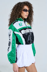 GO TIME EMBROIDERED BOMBER