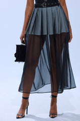 PARTY GIRL MIDI SKIRT